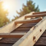 Comment fixer correctement une échelle de toit en bois sans risquer sa sécurité