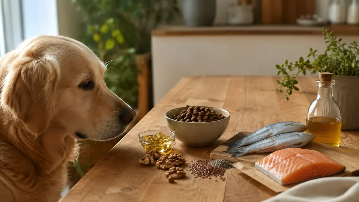 Intégrer les oméga-3 pour un chien : bienfaits et choix écoresponsables