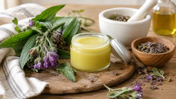 Le baume à la consoude pour soigner les petits maux au naturel