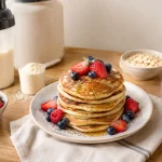 Notre recette de pancake protéiné à la whey gourmande et durable